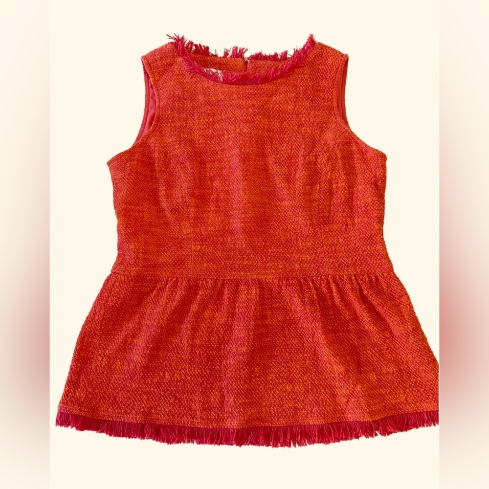 Sara Campbell sleeveless Sara Campbell fringe top. Size small